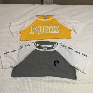 2 Pink T-shirts
